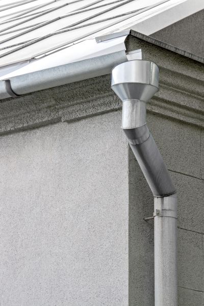Galvanized Gutter Installation in Lilburn