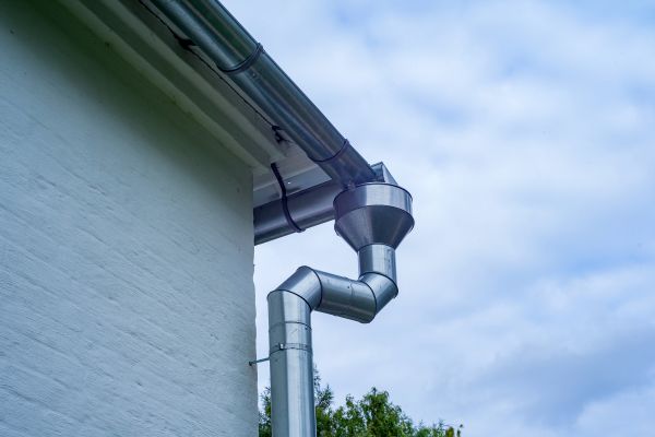 Cost of Metal Downspout Replacement in Lilburn
