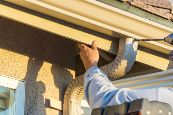 Aluminum Rain Gutter Service in Lilburn