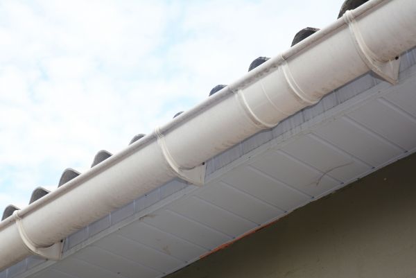 Plastic Gutter Installation in Lilburn