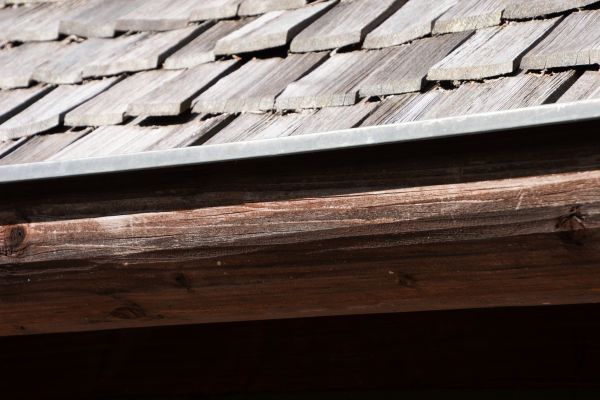 Wood Rain Gutter Installation in Lilburn