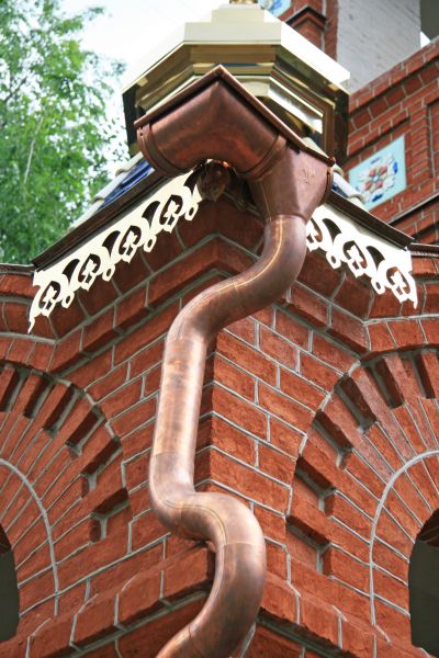 Church Downspout Installation in Lilburn